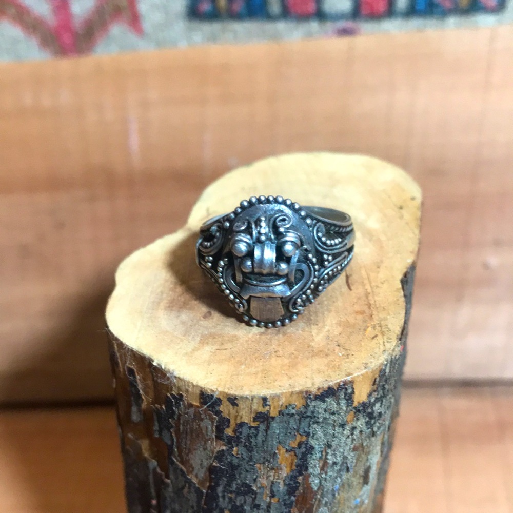 Balinese Men’s Protection Ring | Silver | size 6.5